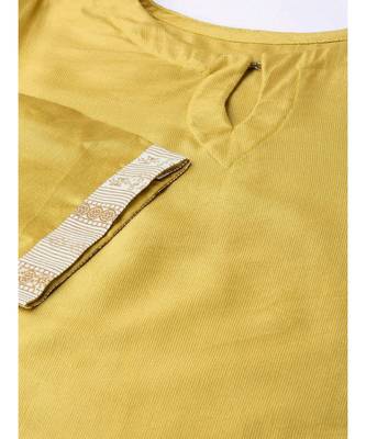 Indo Era Solid Straight Kurta with Palazzo Dupatta Set 4