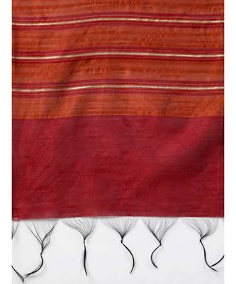 Indo Era Brown Solid Straight Kurta Palazzo with Dupatta Set 6