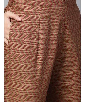 Indo Era Green Foil Floral Printed Straight Kurta Palazzo with Dupatta Set 5