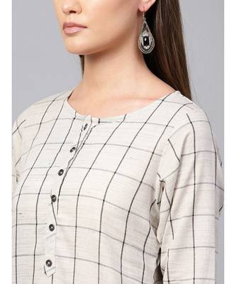 Indo Era Grey south cotton Saga Curved Kurta 5