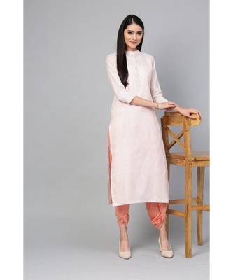 Indo Era Brown Striped Straight Kurtas 4
