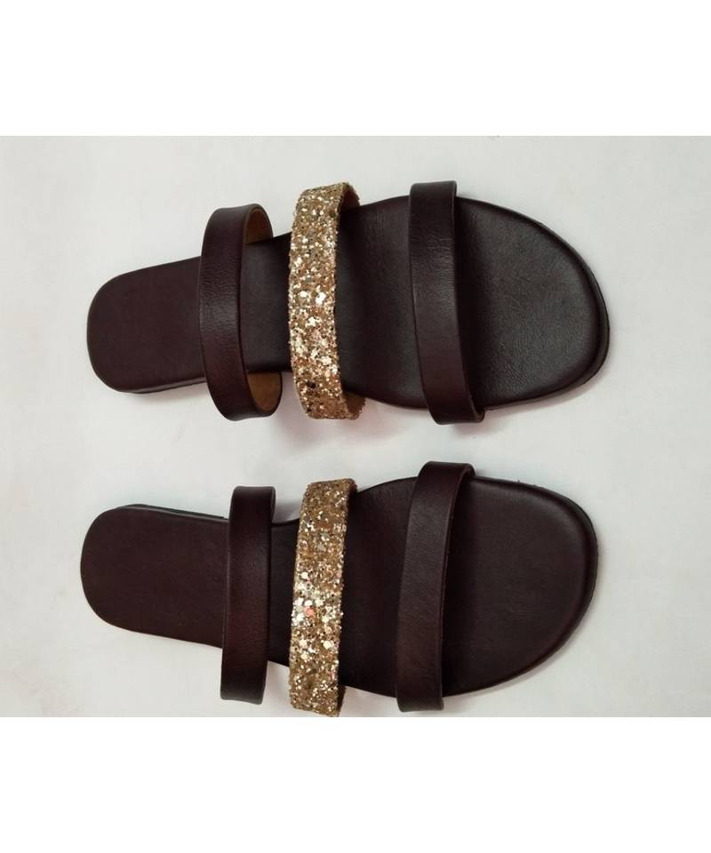 Simple Rich Shining Sandal