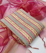 Light-Yellow Embroidered Cotton Salwar