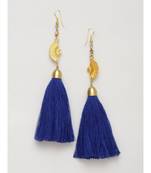 Half Circle Designer Tassel Earrings