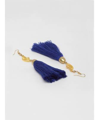 Half Circle Designer Tassel Earrings 2