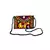 Shoptory India Embroidered Elephant Design Rajasthani Traditional Casual Party Sling Bag For Women Girls, Black
