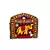 Shoptory India Embroidered Elephant Design Rajasthani Traditional Casual Party Sling Bag For Women Girls, Black