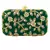 Shoptory India Embroidered Casual Ethnic Sling Bag For Women's Clutch Handpurse Green