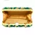 Shoptory India Embroidered Casual Ethnic Sling Bag For Women's Clutch Handpurse Green