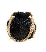 Shoptory India Potli Bags for Women Stylish Latest Return Gifts Wedding, Black