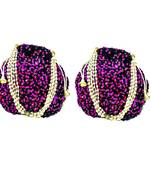 Shoptory India Potli Bags for Women Stylish Latest Return Gifts Wedding, Magenta, pack of 2