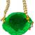 Shoptory India Wristlets Embroidered Ethnic Potli For Women & Girls Rajasthani Return Gift, Light Green, Pack of 8