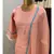 This fully stitched pure handloom  KURTA dupatta and palazzo