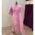 This fully stitched pure handloom  KURTA dupatta and palazzo
