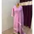 This fully stitched pure handloom  KURTA dupatta and palazzo