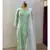 This fully stitched pure handloom  KURTA dupatta and palazzo