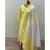 This fully stitched pure handloom  KURTA dupatta and palazzo