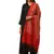 Anekaant Red & Multi Floral Embroidered Acrowool Shawl