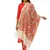 Anekaant White & Multi Floral Embroidered Acrowool Shawl