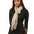 Anekaant Beige & Brown Woven Checkered Acrowool Stole