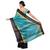 Blue plain art silk saree with blouse