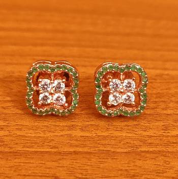 Green studs 1