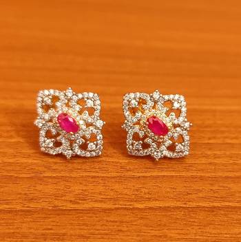 Pink studs 1