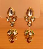 Red jhumkas