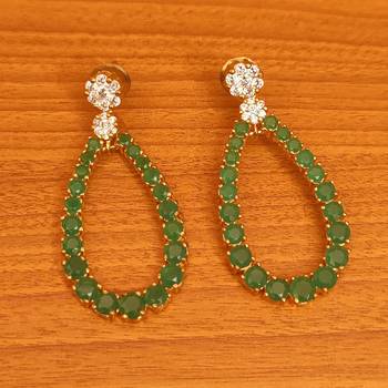 Green danglers-drops 1