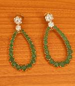 Green danglers-drops