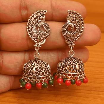 Multicolor jhumkas 1