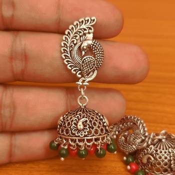 Multicolor jhumkas 2