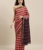 CLASSICATE from the house of The Chennai Silks Multi Andhra Pure Cotton Saree Without Blouse
