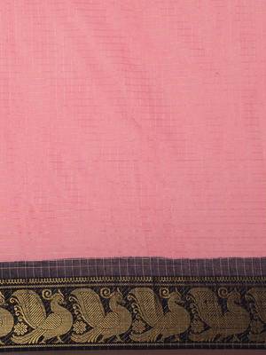 CLASSICATE from the house of The Chennai Silks Rose Madurai Sungudi Pure Cotton Saree Without Blouse 4