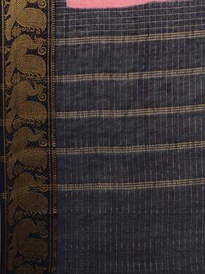 CLASSICATE from the house of The Chennai Silks Rose Madurai Sungudi Pure Cotton Saree Without Blouse 5
