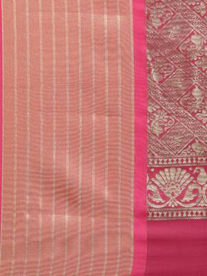 The Chennai Silks Olive Silk Cotton Saree With Running Blouse 5