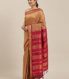 The Chennai Silks Kalyani Polycotton Saree With Running Blouse