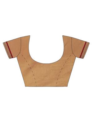 The Chennai Silks Kalyani Polycotton Saree With Running Blouse 6
