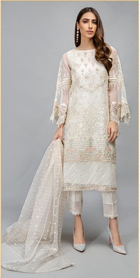 organza designer suits