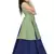 Kids Pista Indo With Blue Lehenga Choli For Girls