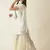 Lurex woven tiered sharara gota kurti
