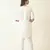 Khadi kurti pant with embroidery