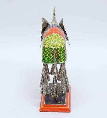 Wood Elephant Animal Figurine 6