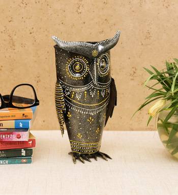 Owl Planter Cum Showpiece 1