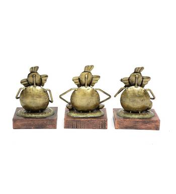 Ganesh Musical Showpiece Set Of 3 4