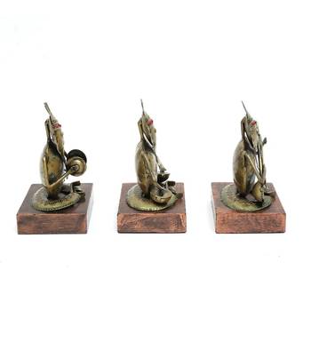 Ganesh Musical Showpiece Set Of 3 6