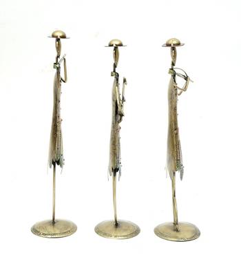 Lady Human Figurine Set Of 3 5