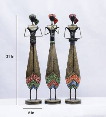 Akera  big Figurine In Multicolour 4