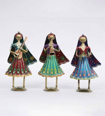 Lady Mini Human Figurine, Set of 3 3