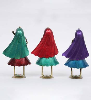 Lady Mini Human Figurine, Set of 3 6